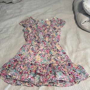 Crazy 8 Colorful Floral Kids Dress
